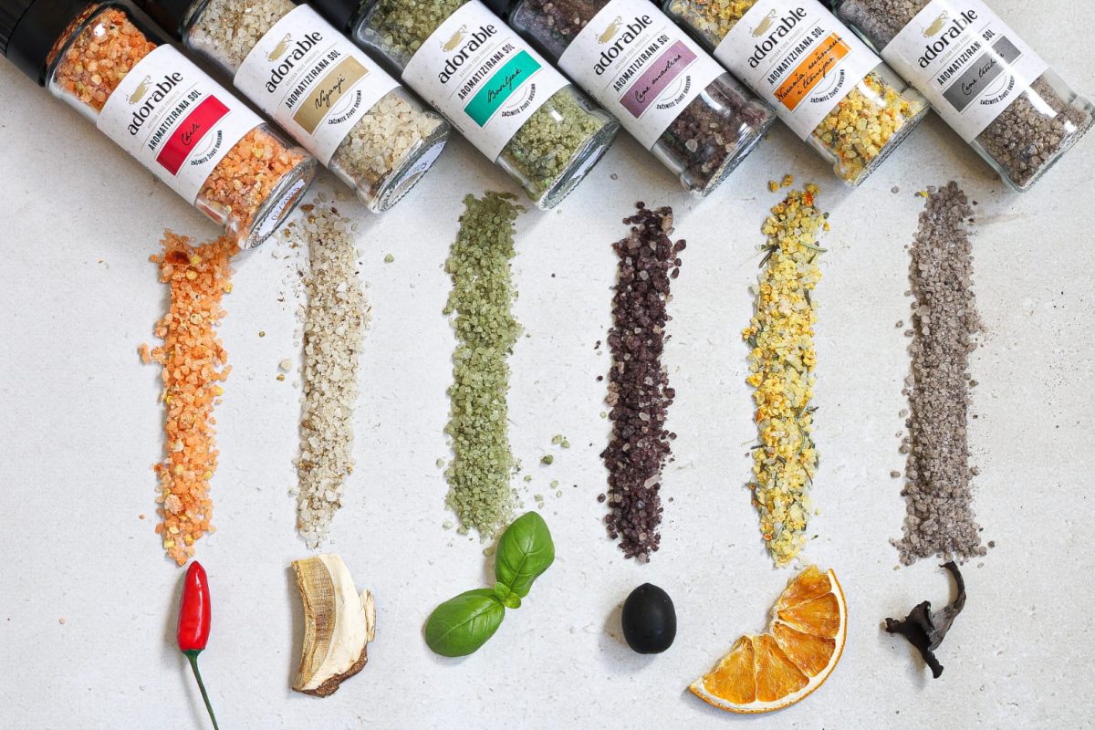Aromatizirane soli Adorable i začini za svakodnevnu kuhinju