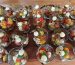 Caprese salata u čaši s mini mozzarellom